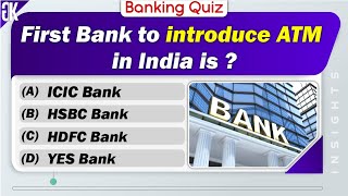 Bank Quiz | Bank GK Question & Answers | IMP General Knowledge Quiz Of Bank screenshot 2