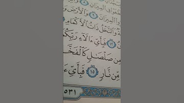 اوائل سورة (الرحمن) بصوتي السلام عليكم