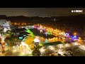 4k travel to ulsan korea  ulsan  grand park  light festival timelapse   