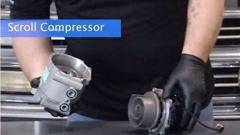 Types of Automotive A/C Compressors - Scroll, Piston, & Rotary Vane
