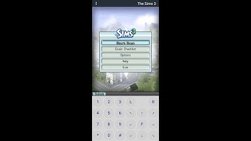 the sims 3 java game on Android using megaj2me app gameplay test skills 2022