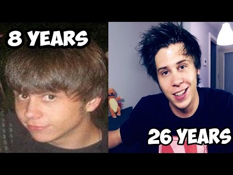 Видео: elrubiusOMG - BEFORE and AFTER (ElRubius in CHILDHOOD)