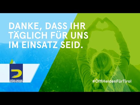 Öffi-HeldInnen für Tirol - Verkehrsunternehmen Dödlinger Touristik