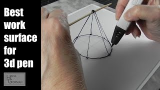 Best work surface for 3d pen