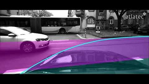 Use of Atlatec map matching together with lanelet maps