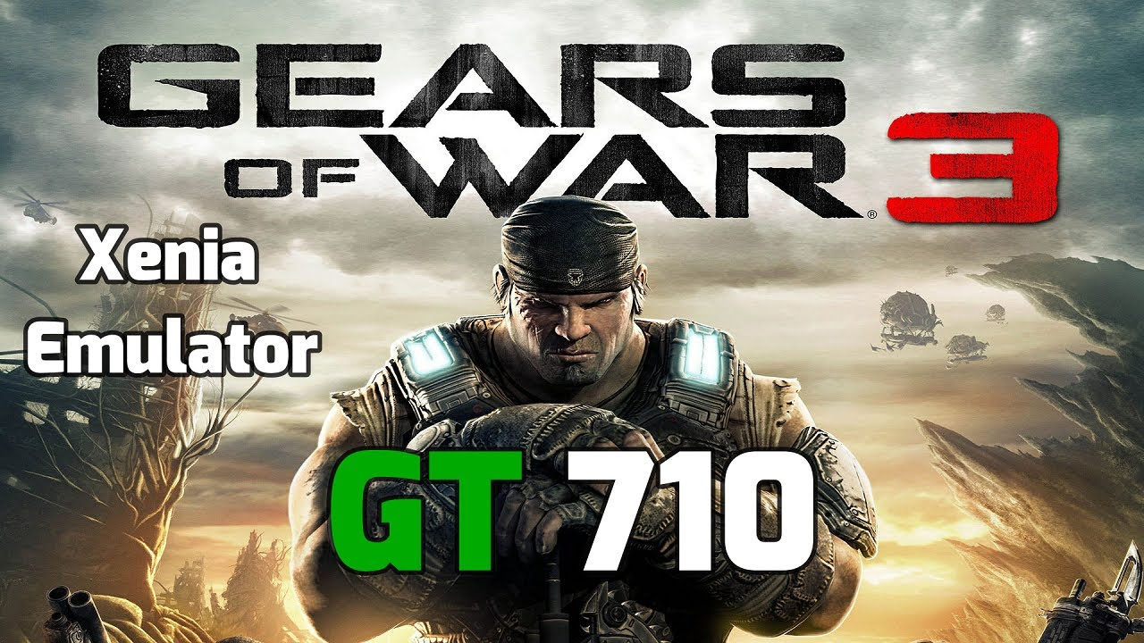 Gears Of War 3 (Xenia Emulator) On GT 710 Vulkan 16GB Ram Ryzen 3