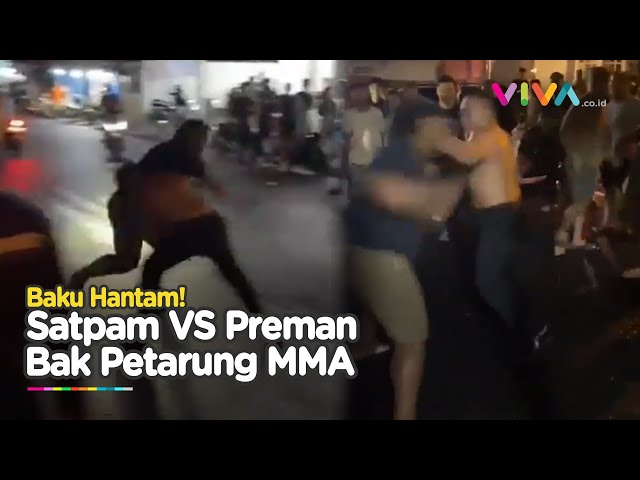 SENGIT! Duel Ala ala Petarung MMA di Tengah Jalan, Ujungnya Tuai Decak Kagum class=