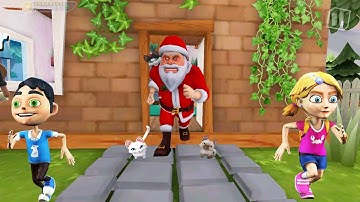 Dark Riddle New Update 15.1( Mod Skin SANTASLAU )Mixed Game Play part.24