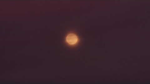 Royalty Free Stock Video - Clouds passing over the moon - royalty free stock video footage