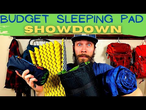 What is the BEST BUDGET SLEEPING PAD | Budget backpacking sleeping pad review & comparison