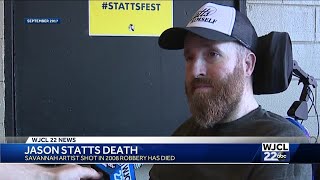 Savannah artist Jason Statts dies in hospice