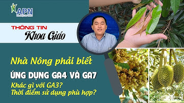 APN - NHÀ NÔNG PHẢI BIẾT ỨNG DỤNG GA4 & GA7 TRONG CANH TÁC NÔNG NGHIỆP
