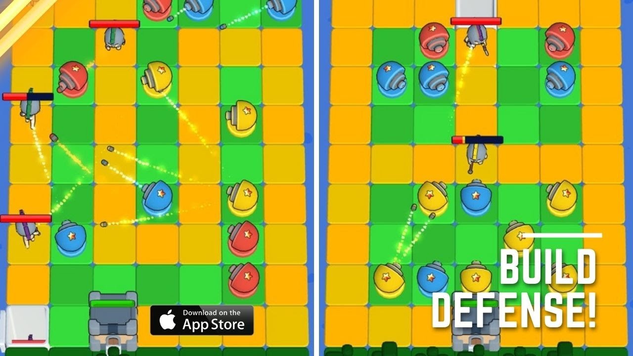 Crush Your Enemies with Powerful Towers in Build Defense! 💂‍♀️ - YouTube