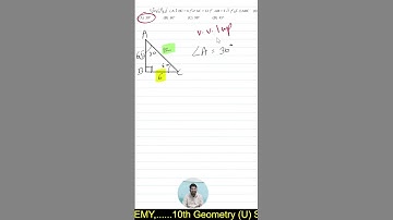 Find the value of Angle of right angled triangle