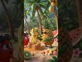 🍎🍌 Fruit Love Island! 🍓💖 Funny Fruit Animation #Shorts