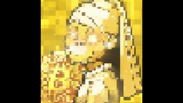 Ape Crypto Gold Pixel #50 #nft #cronos #monkey #cronoschain #art #nftcommunitycryptoart