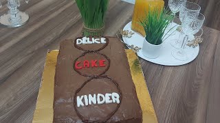 طريقة عمل Kinder Cake