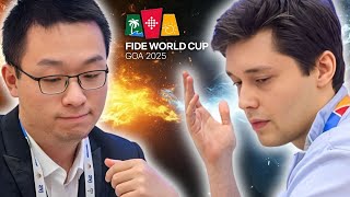 !SE LE ESCAPA LA FINAL Y EL TORNEO DE CANDIDATOS POR UN ERROR INCREÍBLE😱! | (Mundial FIDE-semifinal)