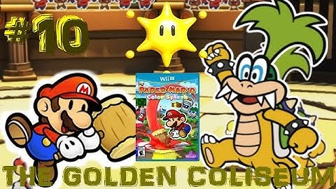 Paper Mario: Color Splash Episode 10 - The Golden Coliseum (BOSS #2: Iggy Koopa)