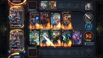 Deck Heroes: Arena 1st place pt3 (Cosmic Hare and Aquarius)