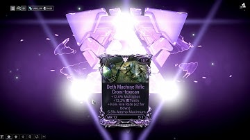 Warframe - Riven Reroll Number Bug