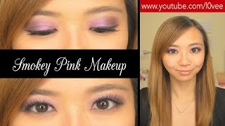 Smokey Pink Makeup Tutorial | l0vee