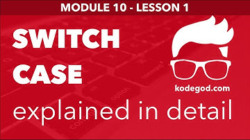Module 10 - Lesson 1 ► Syntax of the switch case [Learn Programming]