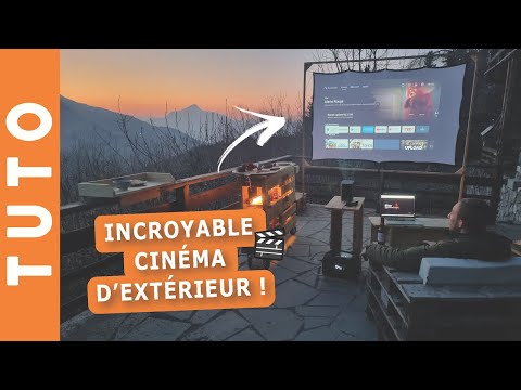 Vidéo: Comment faire un écran de projection extérieur ?