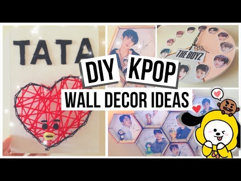 2019 KPOP Wall Decor Ideas (BTS, EXO, The BOYZ)