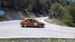 Derrape Saxo VTS en Rallysprint de Onda