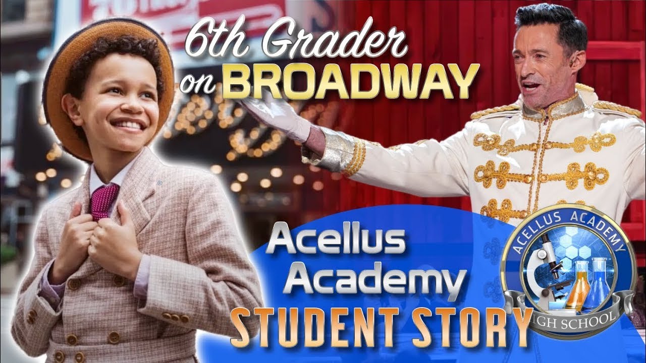 From Online Learning to Broadway Lights 🌟 Acellus Academy Student Shines in “The Music Man”