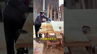Building a Giant 6-Meter Wooden Gate | Massive City Gate Project #ubdiy #woodworking #handmade