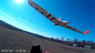 E-Flite Opterra Power Off Launch