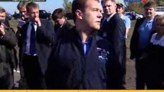 АВТОПРОБЕГ-2010_Медведев и Янукович: МОЖЕТ ПОГОНЯЕМ???