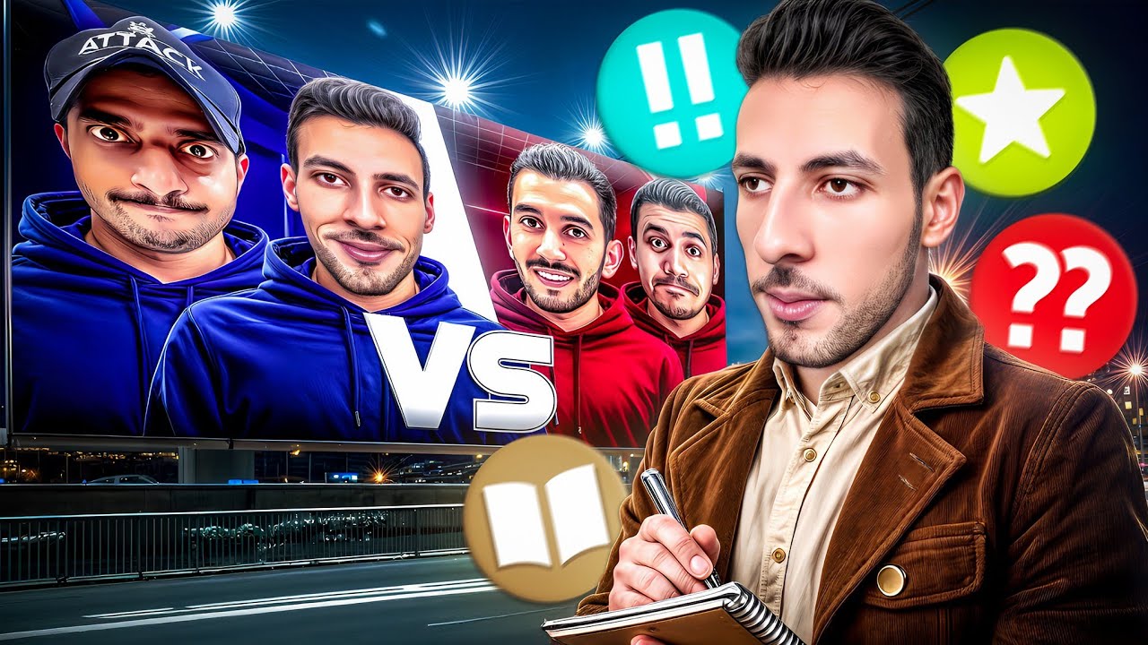 تحليل التحدى الرباعى | الخطيب وحورس ضد اكرم والسليمي