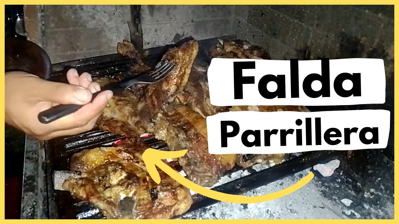 Cómo cocinar falda a la parrilla - paso a paso