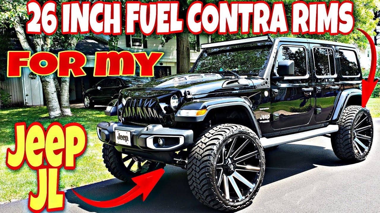 Before You Go 26inch Rims On A Jeep Wrangler JL WATCH THIS!! - YouTube