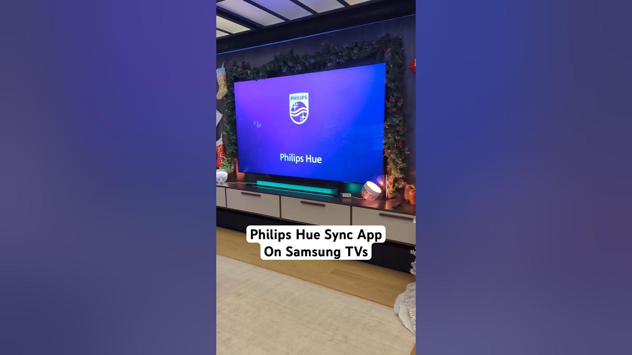 Sync Philips Hue lights on Samsung TVs - no sync box required