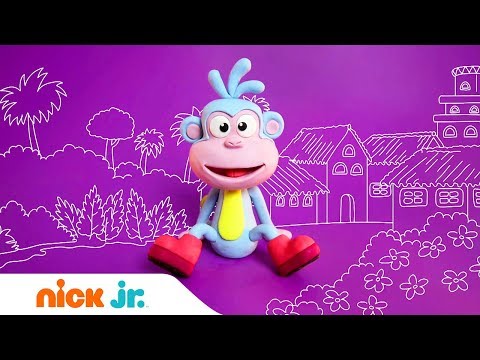 Лепим из пластилина с Nick Jr | Башмачок | Nick Jr. Россия