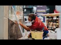 Wall and floor tiling  bolzano italy  worldskills competition 2022 special edition