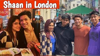 Singer Shaan Enjoy in London With Wife Radhika Mukherjee and sons Shubh Mukherjee Soham mukherjee
