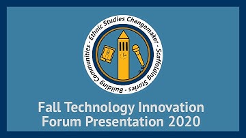Fall Technology Innovation Forum Presentation 2020