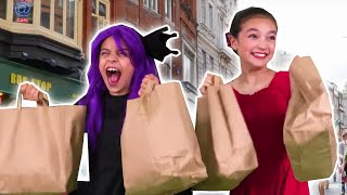 MALICE GETS A MAKEOVER  Princess Clothes Shopping Trip!  Princesses In Real Life | Kiddyzuzaa