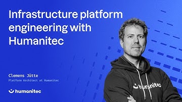 Infrastructure platform engineering with Humanitec