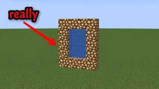 How to build an aether portal in Minecraft (no mods)