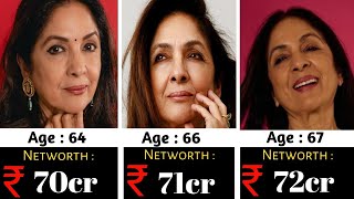 Bollywood 90s Actress Neena Gupta Networth Evolution From 1959-2026 🤑🤑