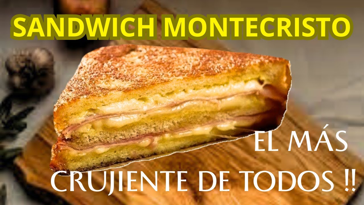 De Jamón y Queso… ¡a MONTECRISTO! 😍 Receta paso a paso
