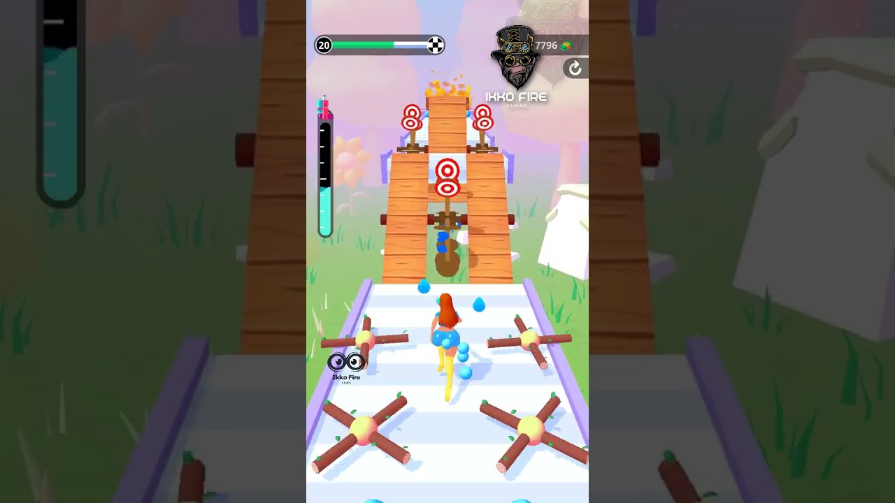 NOOB vs PRO vs HACKER 🎮  Squirt Gun Girl: Garden Runner 💦 Gameplay 🔫 MAX LEVEL in Squirt Gun Girl