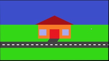 Drawing house using OpenGL C++| Computer Graphics Project using OpenGL C++