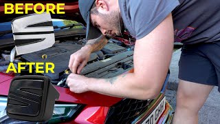 How to change the Badge On A  Leon MK4 - 2025